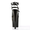 XTREME-873 Plateau Sandaletten Schwarz von Pleaser – Ansicht 4