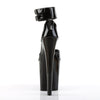 XTREME-875 Plateau Sandaletten Schwarz Lack von Pleaser – Ansicht 4