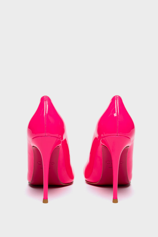 TAYA 100 Pumps in Neon-Fuchsia von Giaro – Ansicht 8