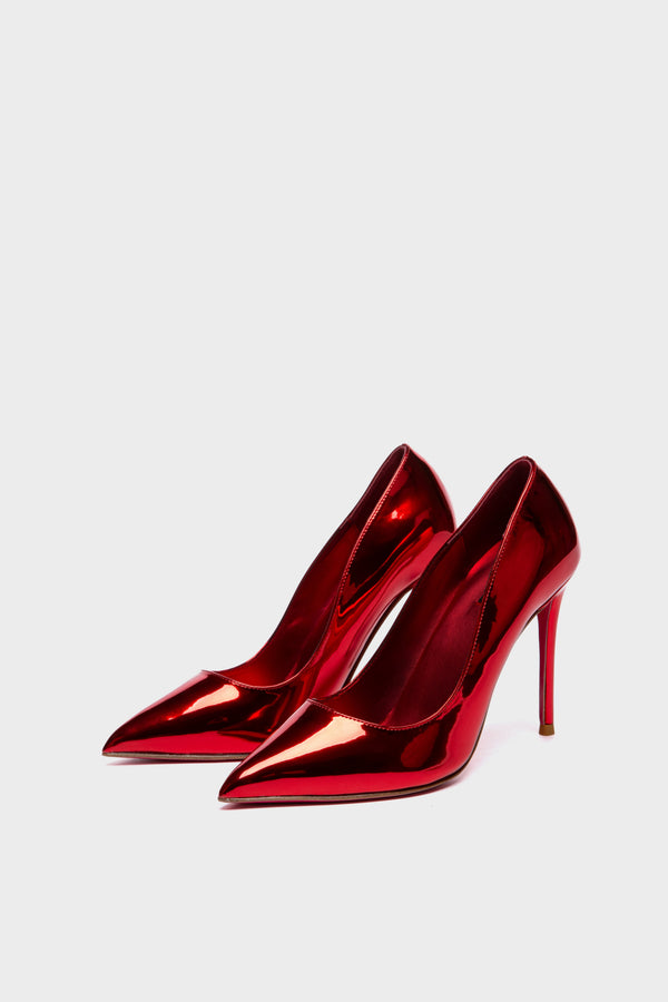 TAYA 100 Pumps in Rot Metallic von Giaro – Ansicht 10