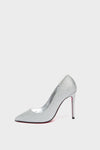 TAYA 100 Pumps in Silber Glitzer von Giaro – Ansicht 5