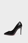 TAYA 100 Pumps in Schwarz Kroko von Giaro – Ansicht 5