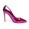 TAYA 100 Pumps in Fuchsia Metallic | Giaro