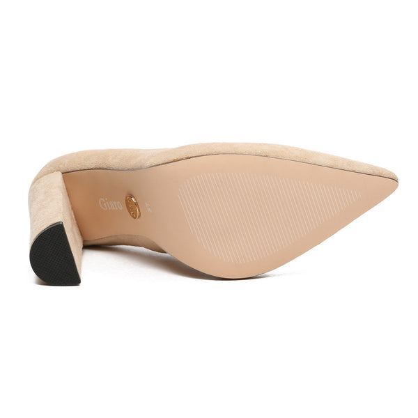 Pumps ALINA Beige Velour | Giaro SALE