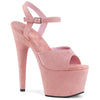 ADORE-709FS Plateau Sandaletten Baby Pink | Pleaser