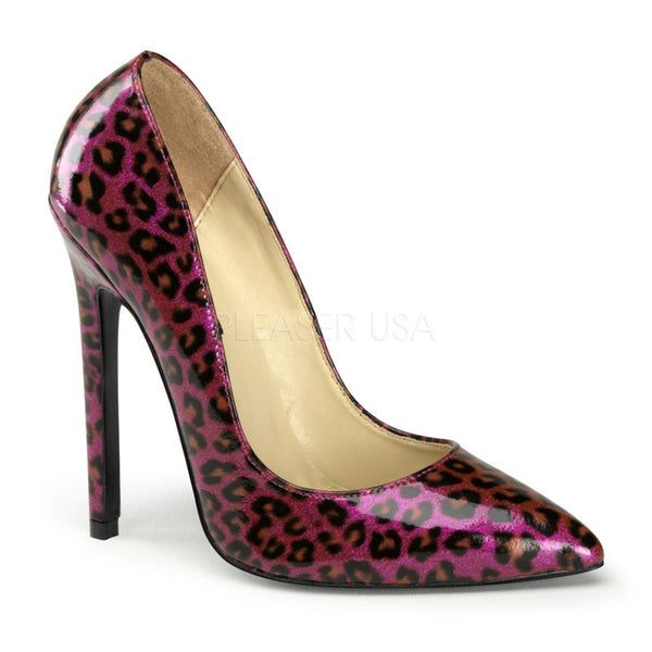 SEXY-20 Pumps Leopard Lila von Pleaser