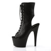 ADORE-1016 Plateau Stiefeletten Schwarz von Pleaser – Ansicht 3