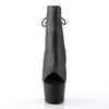 ADORE-1018 Plateau Stiefeletten Schwarz Matt von Pleaser – Ansicht 2