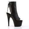 ADORE-1018 Plateau Stiefeletten Schwarz Matt von Pleaser – Ansicht 5