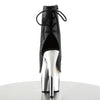 ADORE-1018 Plateau Stiefeletten - Schwarz Chrom von Pleaser – Ansicht 4
