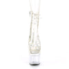 ADORE-1018C-2 Plateau Stiefel - Transparent von Pleaser – Ansicht 2