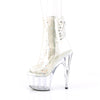 ADORE-1018C-2 Plateau Stiefel - Transparent von Pleaser – Ansicht 3