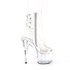ADORE-1018C-2 Plateau Stiefel - Transparent von Pleaser – Ansicht 5