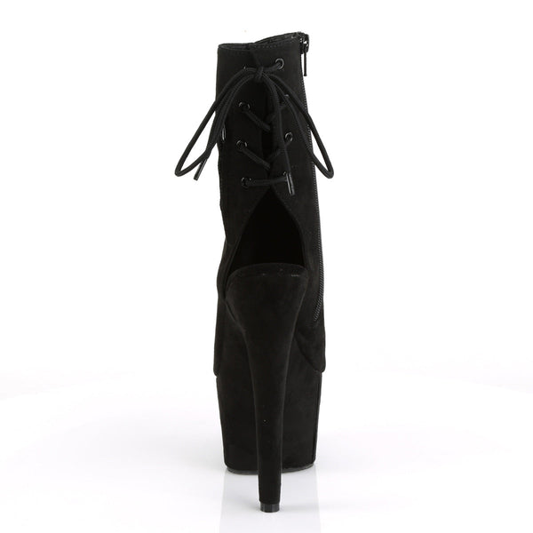 ADORE-1018FS Plateau Stiefeletten - Schwarz von Pleaser – Ansicht 4