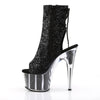 ADORE-1018G Plateau Stiefeletten - Schwarz von Pleaser – Ansicht 3