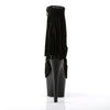 ADORE-1019 Plateau Stiefeletten - Schwarz von Pleaser – Ansicht 4