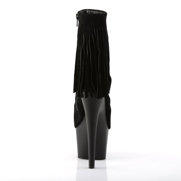 ADORE-1019 Plateau Stiefeletten - Schwarz von Pleaser – Ansicht 4