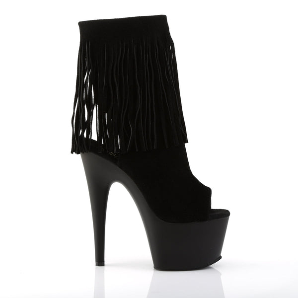 ADORE-1019 Plateau Stiefeletten - Schwarz von Pleaser