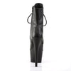 ADORE-1020 Plateau Stiefeletten Schwarz Echtleder von Pleaser – Ansicht 4