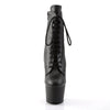 ADORE-1020 Plateau Stiefeletten Matt Schwarz von Pleaser – Ansicht 3