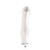 ADORE-1020 Plateau Stiefeletten Weiss Matt von Pleaser – Ansicht 4