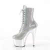 ADORE-1020CHRS Plateau Stiefeletten - Glitzersteine von Pleaser – Ansicht 3