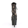 ADORE-1020CM Plateau Stiefeletten - Camouflage/Schwarz von Pleaser – Ansicht 4
