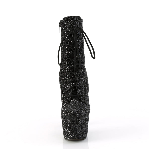 ADORE-1020GWR Plateau Stiefeletten - Schwarz von Pleaser – Ansicht 2