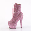 ADORE-1020GWR Plateau Stiefeletten - Pink glänzend von Pleaser – Ansicht 3