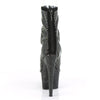 ADORE-1031 Plateau Stiefeletten - Schwarz mit Steinchen von Pleaser – Ansicht 4