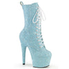 ADORE-1040GR Plateau Stiefeletten Blau von Pleaser