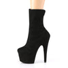 ADORE-1042 Plateau Stiefeletten - Schwarz von Pleaser – Ansicht 3