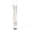 ADORE-1050C Plateau Stiefel - Transparent von Pleaser – Ansicht 2