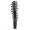 ADORE-2043 Plateau Stiefel Schwarz von Pleaser – Ansicht 2