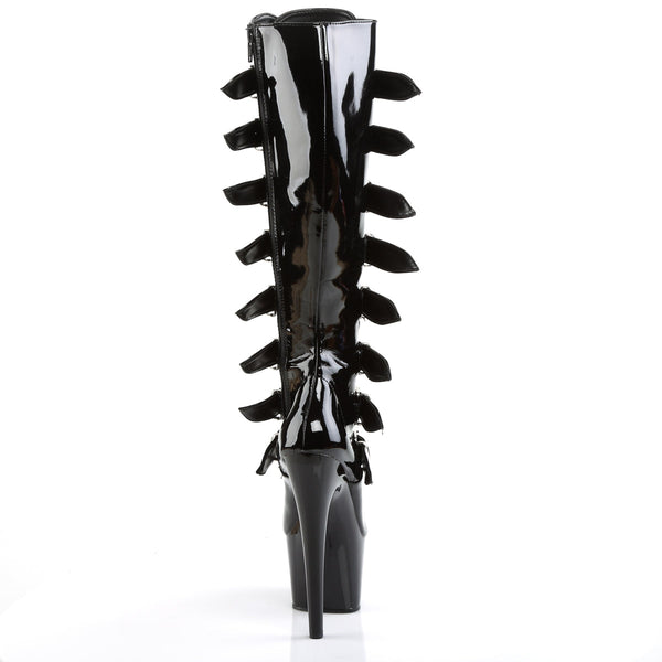 ADORE-2043 Plateau Stiefel Schwarz von Pleaser – Ansicht 4