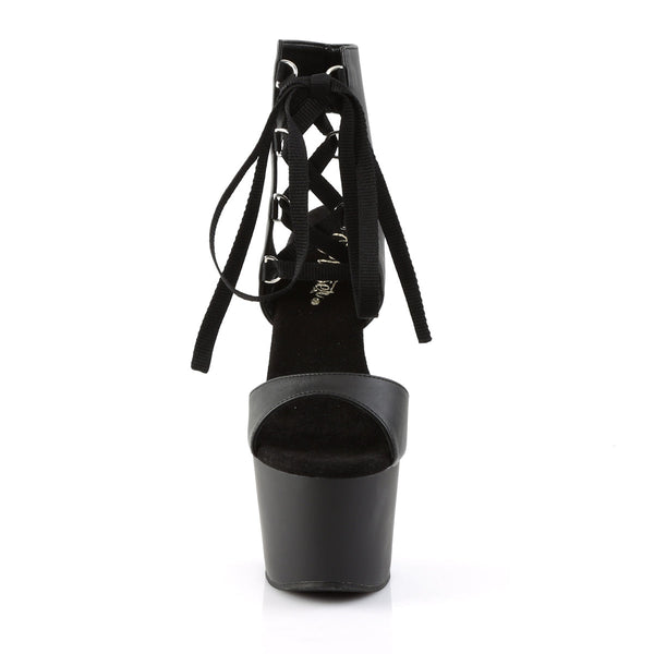 ADORE-700-14 Plateau Sandaletten - Schwarz von Pleaser – Ansicht 2