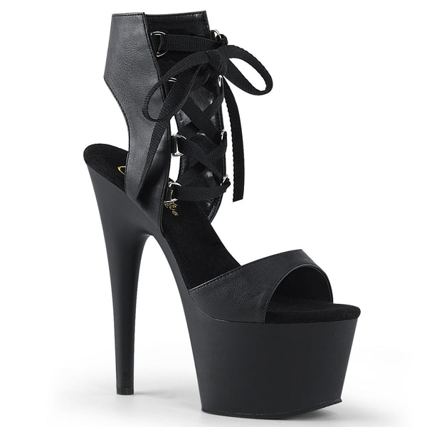 ADORE-700-14 Plateau Sandaletten - Schwarz von Pleaser