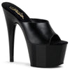 ADORE-701 Plateau Pantoletten Schwarz Matt von Pleaser