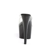 ADORE-701 Plateau Pantoletten Transparent/Schwarz von Pleaser – Ansicht 4