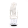 ADORE-701 Plateau Pantoletten Transparent von Pleaser – Ansicht 2