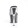 ADORE-701G Plateau Pantoletten Schwarz von Pleaser – Ansicht 4