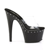 ADORE-701LS Plateau Pantoletten - Schwarz von Pleaser – Ansicht 5