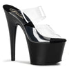 ADORE-702 Plateau Pantoletten - Transparent von Pleaser