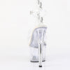 ADORE-706 Plateau Sandaletten Transparent von Pleaser – Ansicht 4