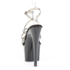 ADORE-706 Plateau Sandaletten Schwarz Lack von Pleaser – Ansicht 4