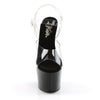 ADORE-708 Plateau Sandaletten Schwarz von Pleaser – Ansicht 2