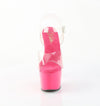 ADORE-708 Plateau Sandaletten Pink Lack von Pleaser – Ansicht 2