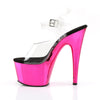 ADORE-708 Plateau Sandaletten Pink von Pleaser – Ansicht 3