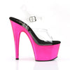 ADORE-708 Plateau Sandaletten Pink von Pleaser – Ansicht 5