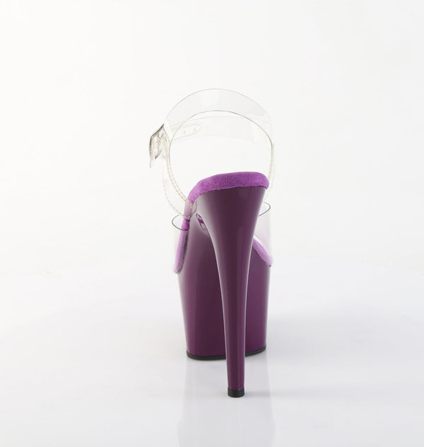 ADORE-708 Plateau Dunkel Violett von Pleaser – Ansicht 4